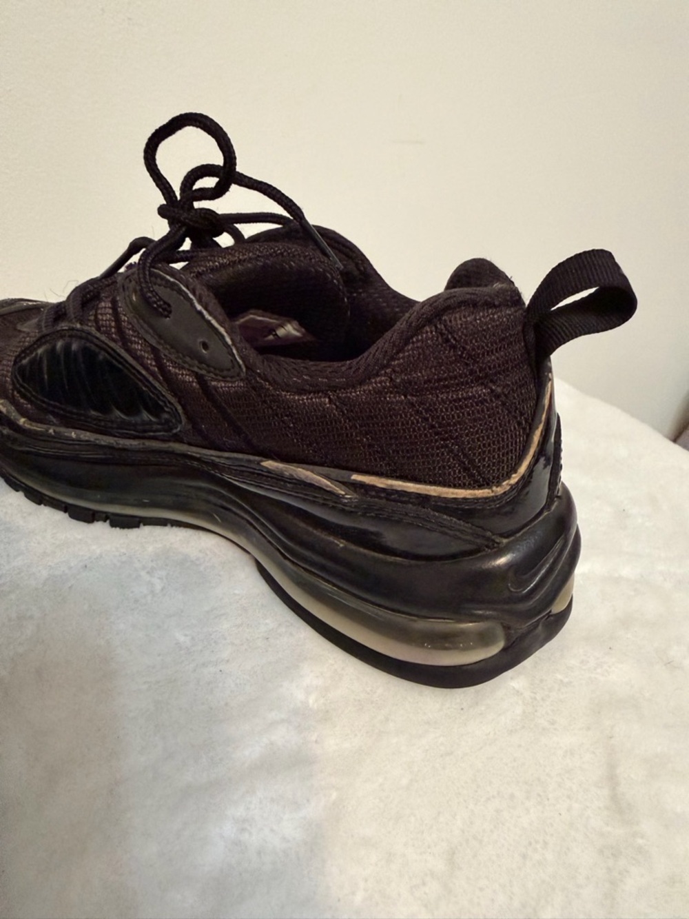 Nike Supreme x Air Max 98 Black Men's Size 7.5 Sneakers - Picture 8 of 16